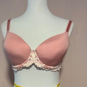 Wacoal Pink Lace Accent Bras (2)